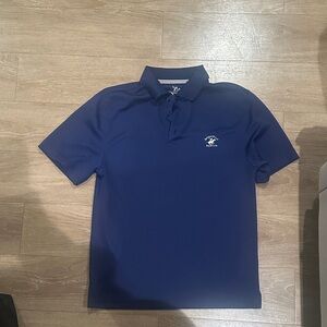 Beverly Hills Men's Blue Polo Shirt